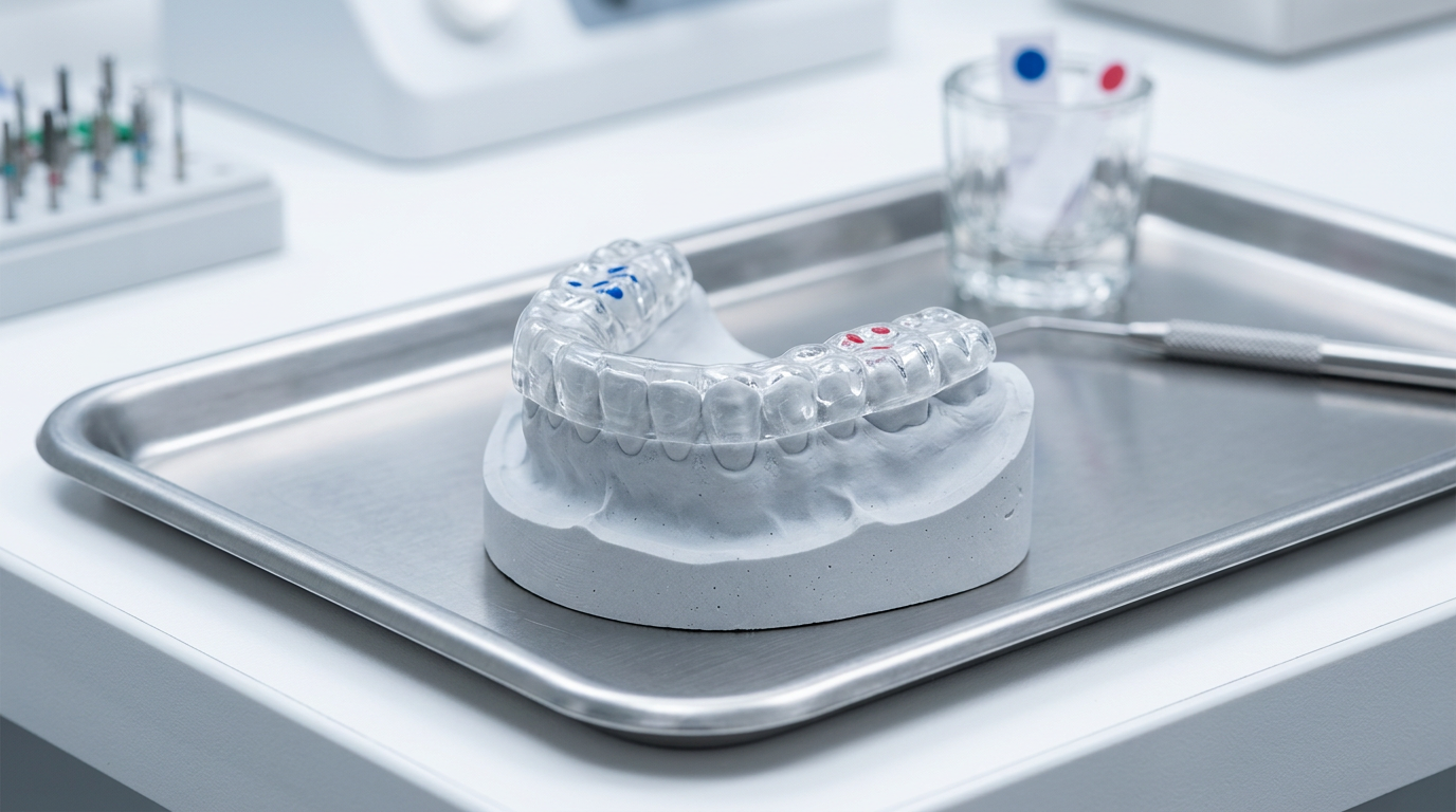 Custom occlusal splint at Brown Street Dental