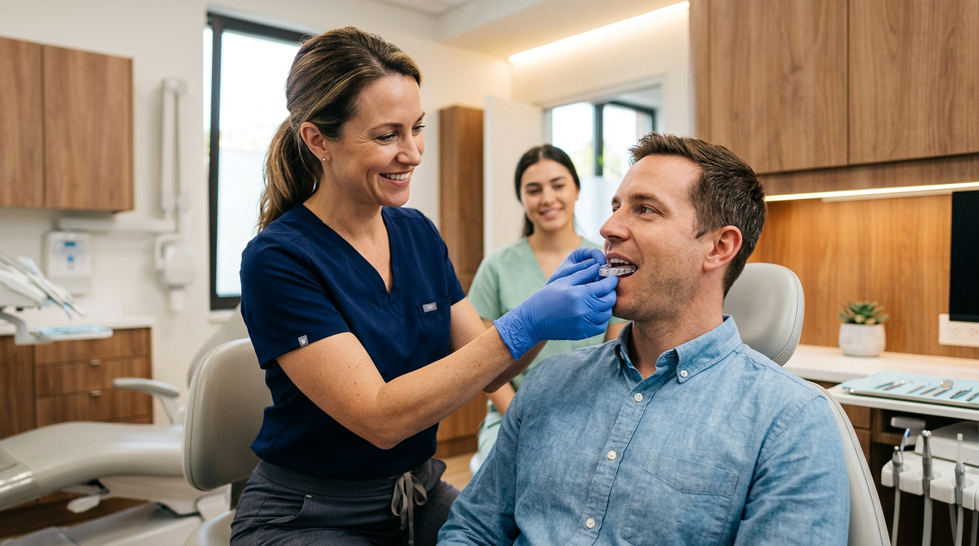 Splint fitting and comfortable wear at Brown Street Dental